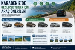 Karadeniz’de Gezilecek Yerler İçin Araç Önerileri