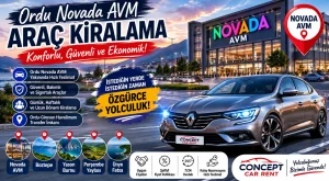 Ordu Novada Avm Araç Kiralama